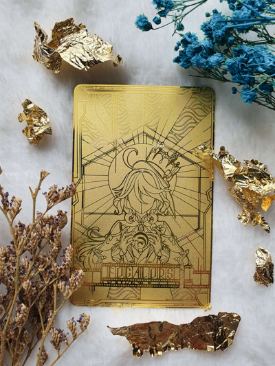 Genshin Impact Archons Gold Cards