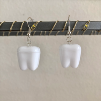 teeth container earrings! - Thumbnail 1