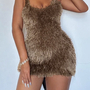 The ‘Top Tier’ Dress - Brown-1