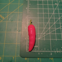 fuzzy mini worm on a string earrings! - Thumbnail 5