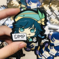 Genshin SIMP Stickers - Thumbnail 5