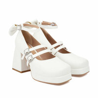 Double Strap Mary Jane High Heels - 3 colors - Thumbnail 5