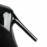 Over-the-knee Jazz Dancing Lace Up Stiletto High Heels Boots - Thumbnail 4