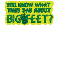 Unisex Bigfoot Auto Tie Dye 'You Know What They Say' Hoodie - Thumbnail 2