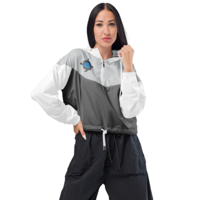 Non-stop adventure roundabout  - womens cropped windbreaker