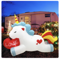 Valentines Day Inflatable prop for proposals - Thumbnail 1