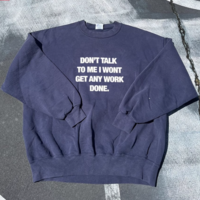 DON'T TALK TO ME I WON'T GET ANY WORK DONE SWEATER - Thumbnail 2