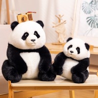 Cute Panda Plush Toy Doll - Thumbnail 1
