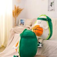 Basketball Avocado Plush Toy - Thumbnail 4