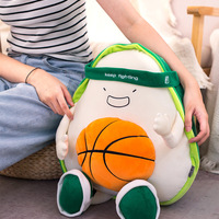 Basketball Avocado Plush Toy - Thumbnail 2