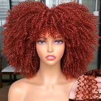Curly Wig With Bangs For Women H.007