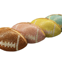  football crystal clutch bag with chain  - Thumbnail 5