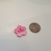 clay cherry blossom earrings! - Thumbnail 3