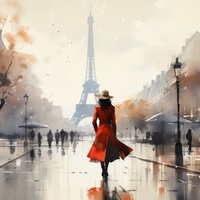 Red Coat Cross Stitch Pattern - Thumbnail 2