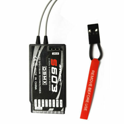 FSFLY S603 2.4GHz 6 Channel RC Receiver PPM For JR SPECTRUM DSM-X DSM2