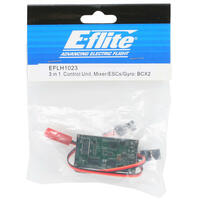 E-flite EFLH1023 3 in 1 Control Unit Heli Mixer ESC Heading Lock Gyro BCX2  - Thumbnail 1