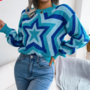 Y2K STARS SWEATER-3
