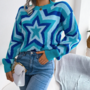 Y2K STARS SWEATER-4