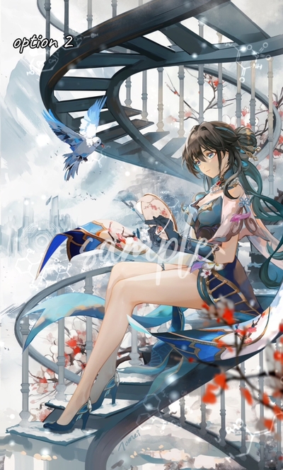 Ruan Mei - Honkai Star Rail (signed 11x17 poster)