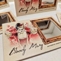 Bloody Mary Haunted Mirror Artifact Custom Trading Card - Thumbnail 8
