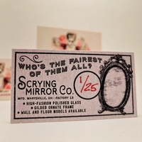 Bloody Mary Haunted Mirror Artifact Custom Trading Card - Thumbnail 5