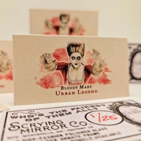 Bloody Mary Haunted Mirror Artifact Custom Trading Card - Thumbnail 1