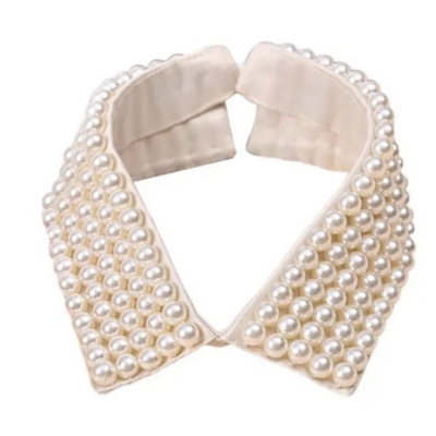 Chic beaded collar add on 