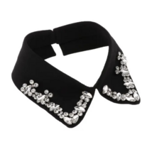 Chic Beaded Crystal Collar Accessory - Thumbnail 2