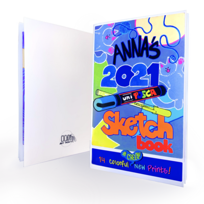 Anna’s 2021<br> sketchbook 