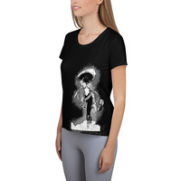 I’m CHINGONA All-Over Print Women's Athletic T-shirt - Thumbnail 3