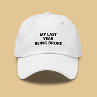 Free Shipping-MY LAST YEAR BEING BROKE CAP - Thumbnail 4
