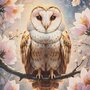 Barn Owl Cross Stitch Pattern-2