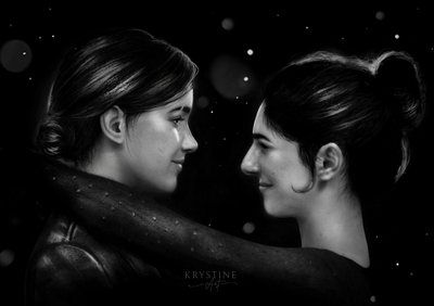 Ellie & Dina - The Last of Us Part II