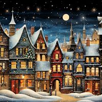 Christmas Eve Cross Stitch Pattern - Thumbnail 2