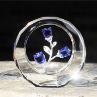 Crystal Tulips Flower Figurine  - Thumbnail 1
