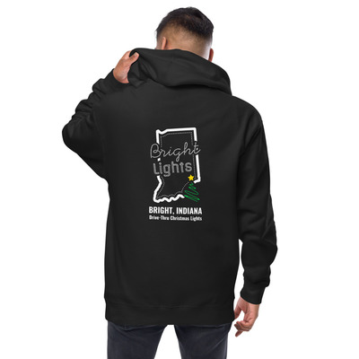 Bright Lights  - Unisex - Fleece Zip-up Hoodie