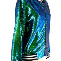 Taylor Swift 1989 Sequin Jacket in Green - Thumbnail 2