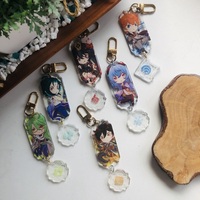 Genshin Impact Liyue Acrylic Charms - Thumbnail 1