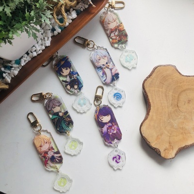 Genshin impact inazuma/ sumeru acrylic charms