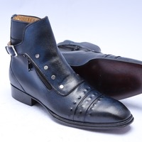 Unique Handmade Leather Boots - Thumbnail 1