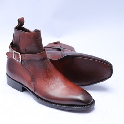 Unique handmade leather boots - Thumbnail 1