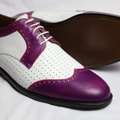  unique handmade leather  dress shoes - Thumbnail 1