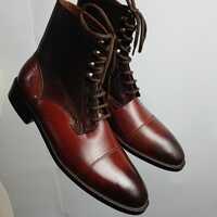 Unique Handmade Leather Boots - Thumbnail 1