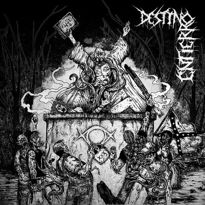 DESTINO ENTIERRO"  Cryptic Procession Of The Yellow Sign"  CD