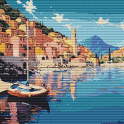 Harbour cross stitch pattern