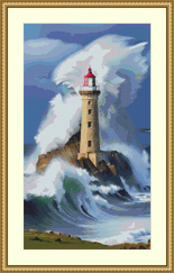 In A Storm Cross Stitch Pattern