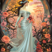 Wedding Portrait Cross Stitch Pattern - Thumbnail 2