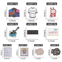 Taylor Swift Pins Stud Enamel Pin Cute Gift for Swifties - Thumbnail 1