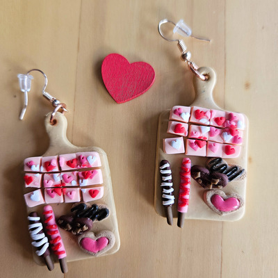 Valentine's charcuterie board