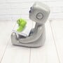 Bookworm Robot Resin Art Toy Figurine-1